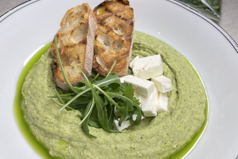 Houmous de roquette