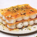 Millefeuilles aux feuilles de baklava caramélisées