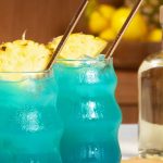 Cocktails au Bleu Tropical