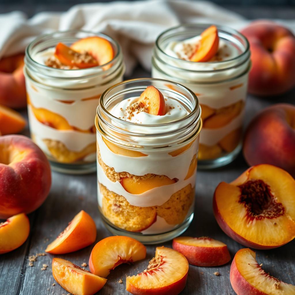 recette de Tiramisu aux pêches