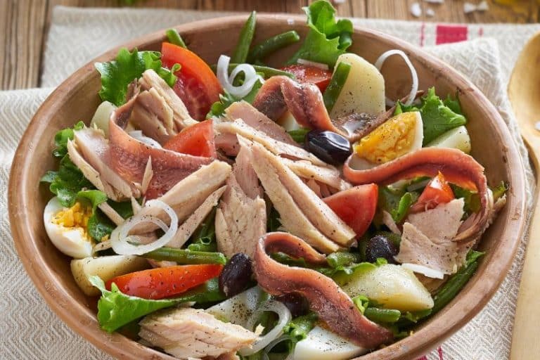 Salade niçoise au thon blanc