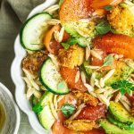 Salade d’avoines avocat saumon