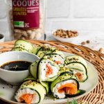 recette de Sushi spring rolls au concombre