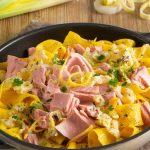 Tagliatelles aux filets de thon et au citron