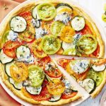 Tarte aux tomates courgettes et bleu