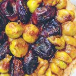 Tarte sablée aux figues poêlées