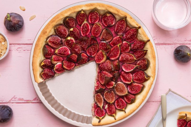 Tarte aux figues et à la Floraline