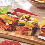 Tartines au pesto de tomates séchées