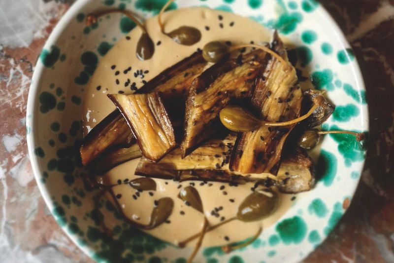 Aubergines tonnato