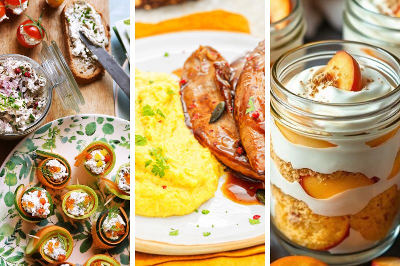 Le menu de la semaine du 28 juillet