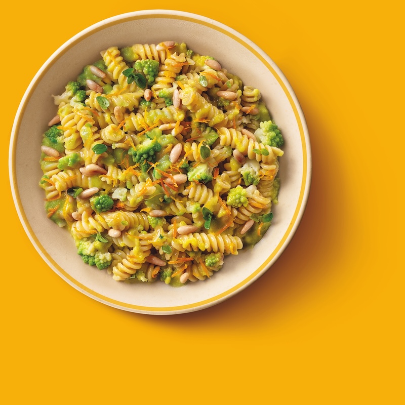 recette de Fusilli au brocoli romanesco
