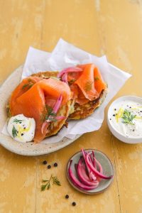 recette de Botxy et saumon fumé