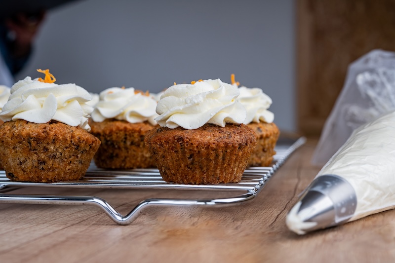 Carrot cakes aux carottes des sables