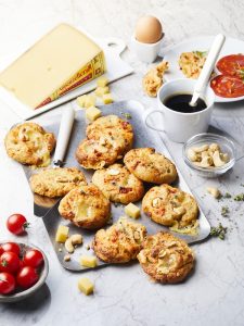 recette de Cookies au chorizo et à l’Appenzeller