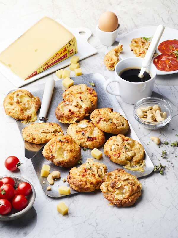 recette de Cookies au chorizo et à l’Appenzeller