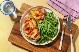 recette de Bruschetta aux nectarines grillées