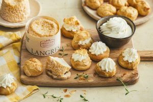 recette de Gougères fourrées à la chantilly au Langres