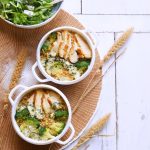 recette de Gratins de brocoli et boulgour