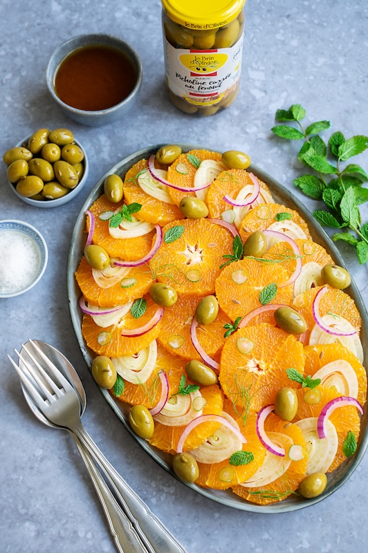 recette de Salade d’oranges et fenouil