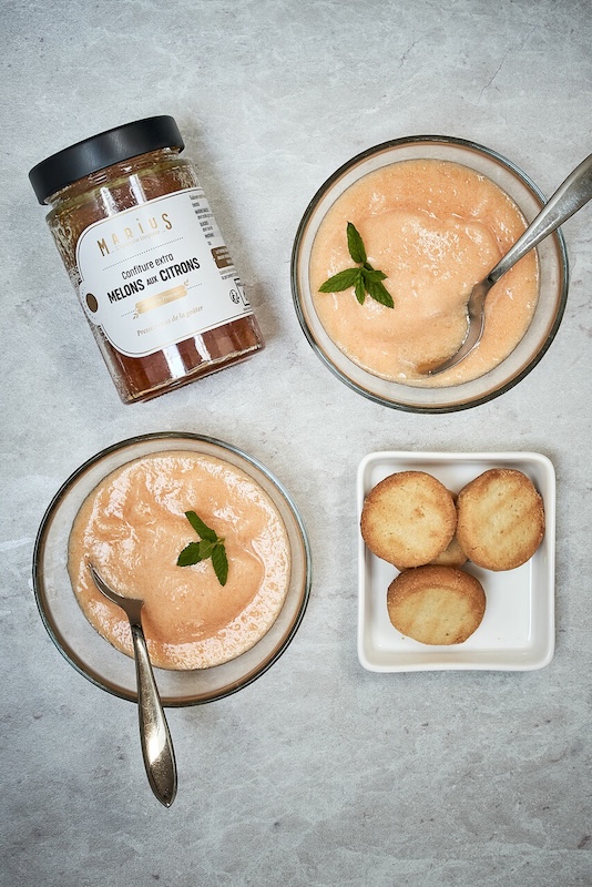 recette de Soupe glacée au melon