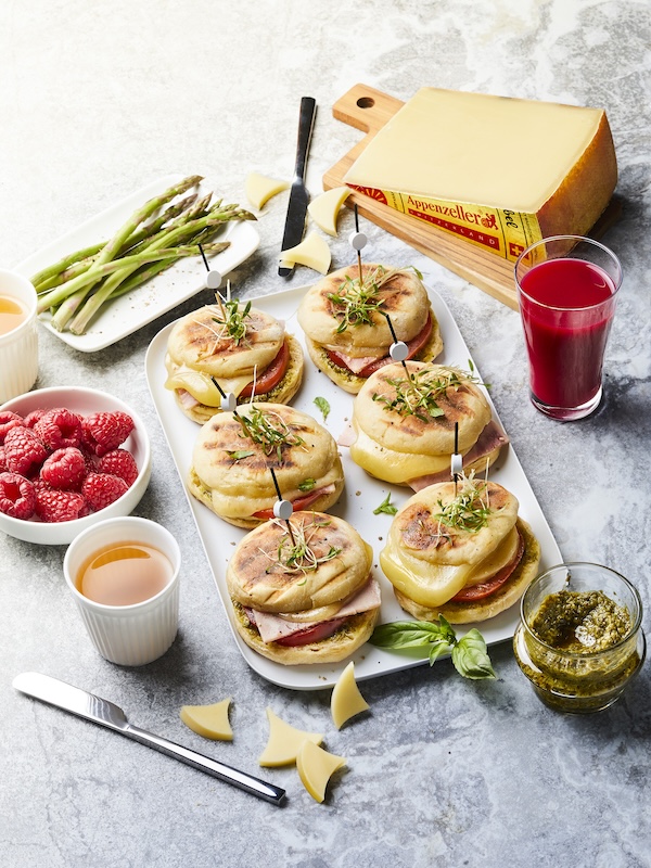 recette de Muffins façon croque-monsieur