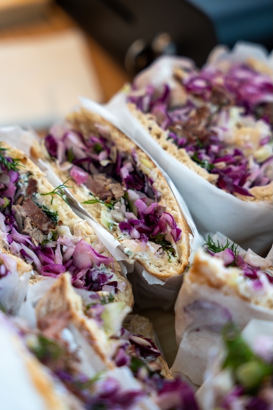 recette de Pita au pastrami