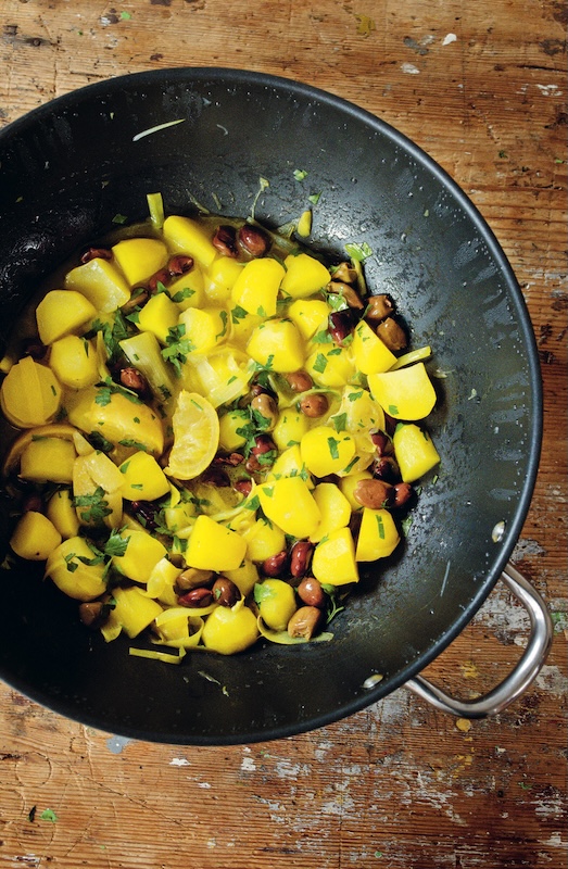 recette de Tagine de pommes de terre