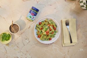 recette de Rigatoni au pesto