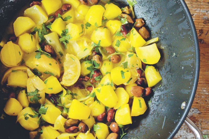 Tagine de pommes de terre