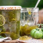 Confiture de tomates vertes au citron