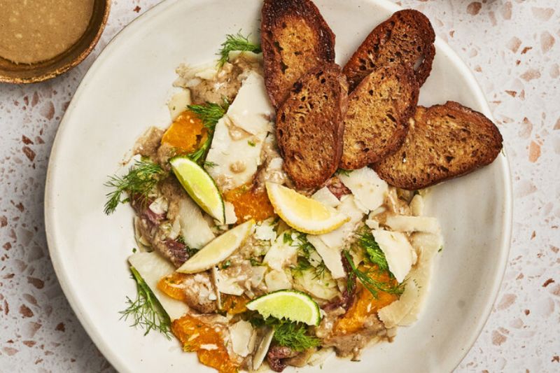 Salade de fenouil à l’anchoïade