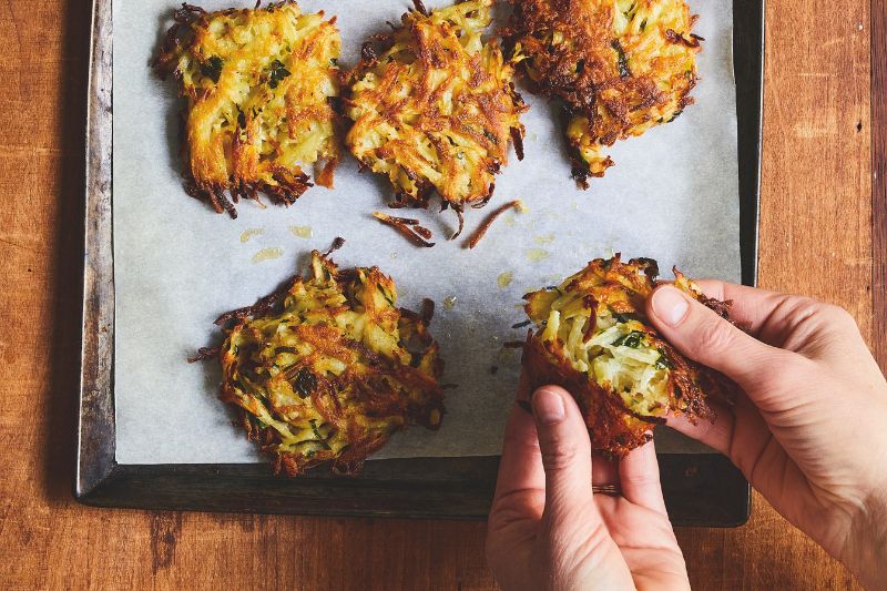 Latkes de pomme de terre