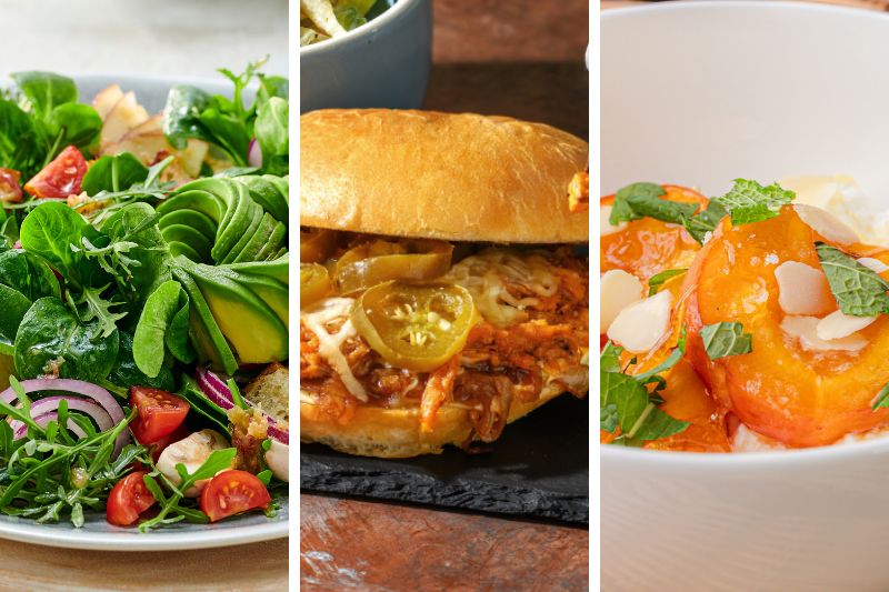 Le menu de la semaine du 25 août