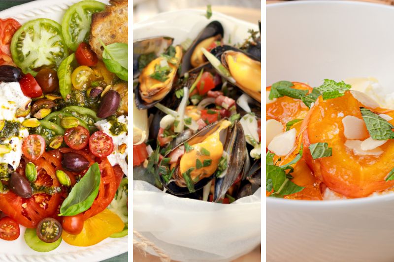 Le menu de la semaine du 25 août
