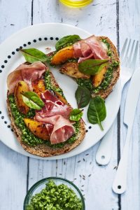 recette de Bruschetta aux fruits d’été