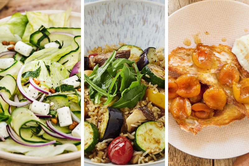 Le menu de la semaine du 18 août