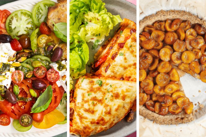 Le menu de la semaine du 25 août