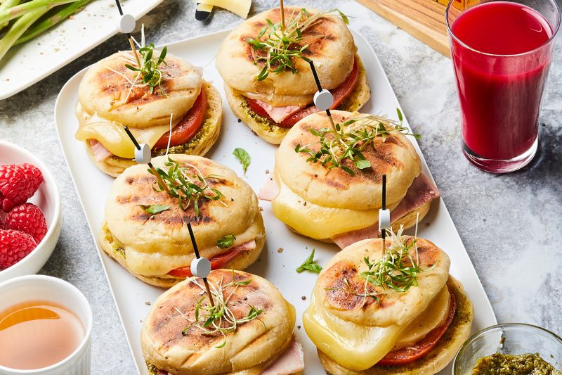 Muffins façon croque-monsieur