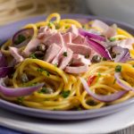 Spaghetti au thon et aux câpres