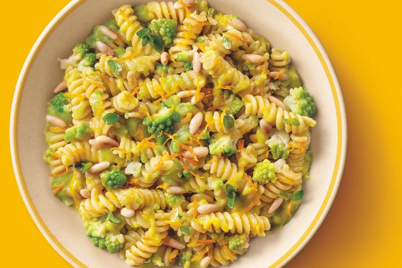 Fusilli au brocoli romanesco