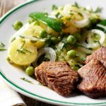 salade de pommes de terre aux travers
