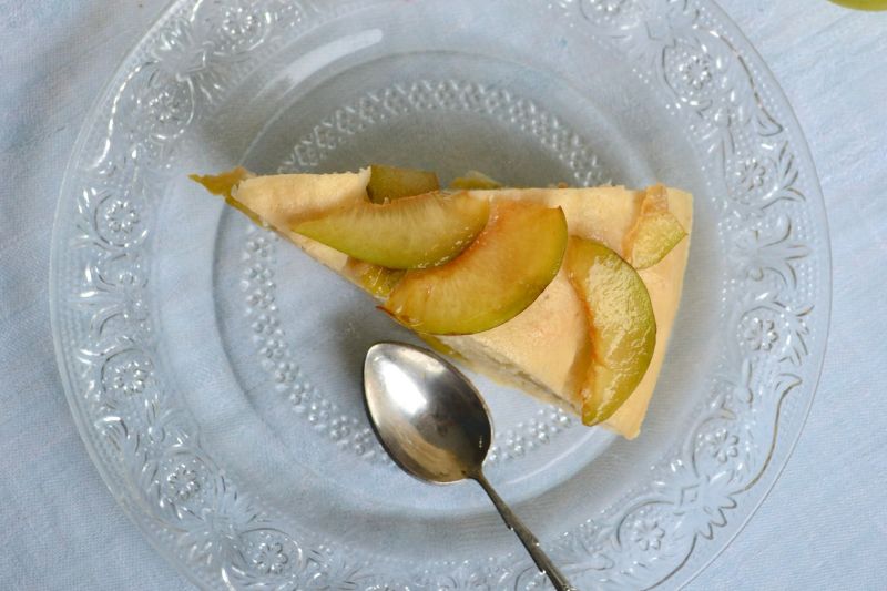 Moelleux aux prunes Reine-Claude