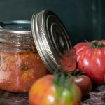 Pulpe de tomate au basilic et à l’ail