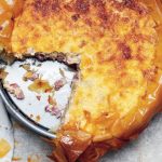 Quiche lorraine en pâte filo
