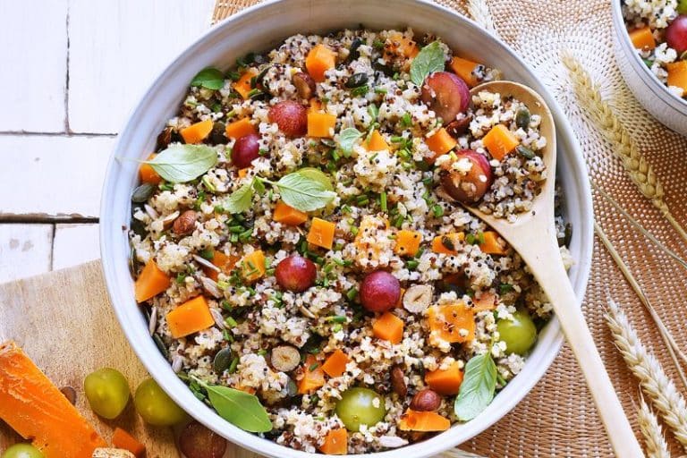 Salade de quinoa à la Mimolette