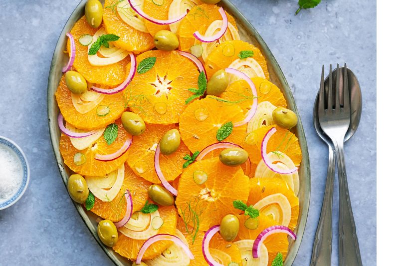 Salade d’oranges et fenouil