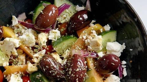 La vraie salade grecque par Kalios