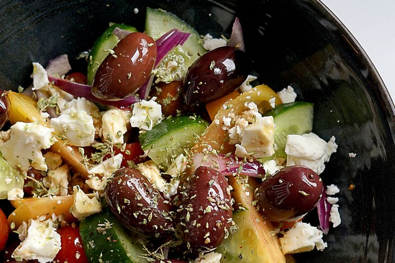 La vraie salade grecque par Kalios