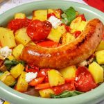 Saucisse de Toulouse aux légumes estivaux