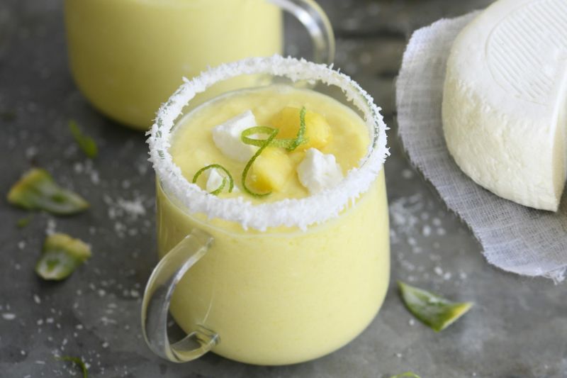 Smoothie au chèvre frais